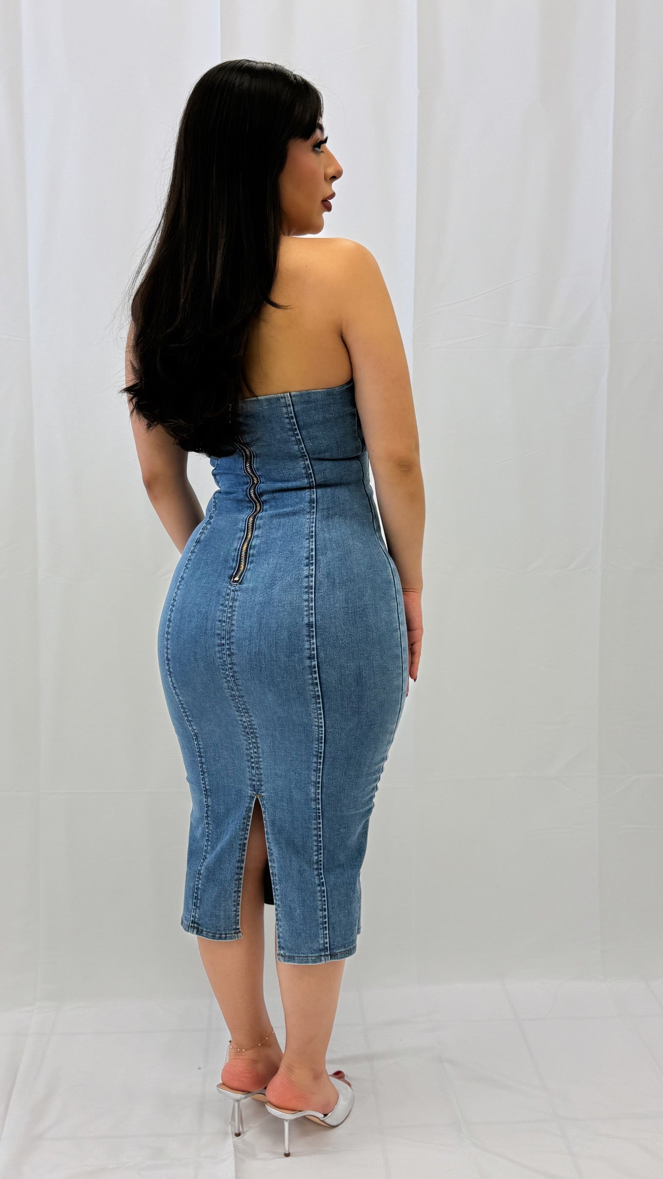 Khloe Denim Dress