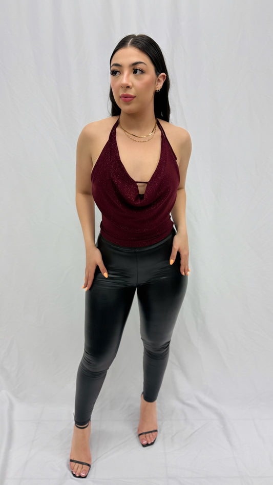 Clara Cowl Top