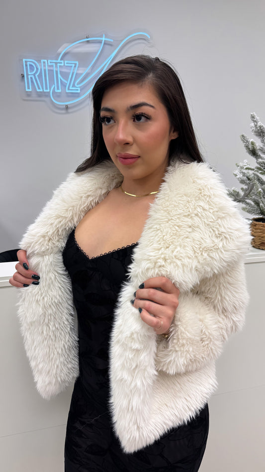 Snow Faux Fur Coat