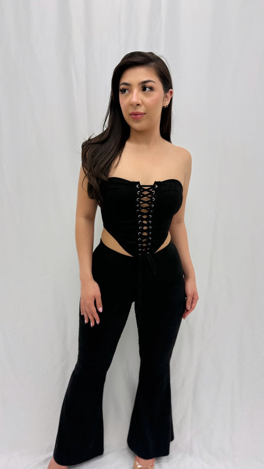 Suede Dreams Corset Top