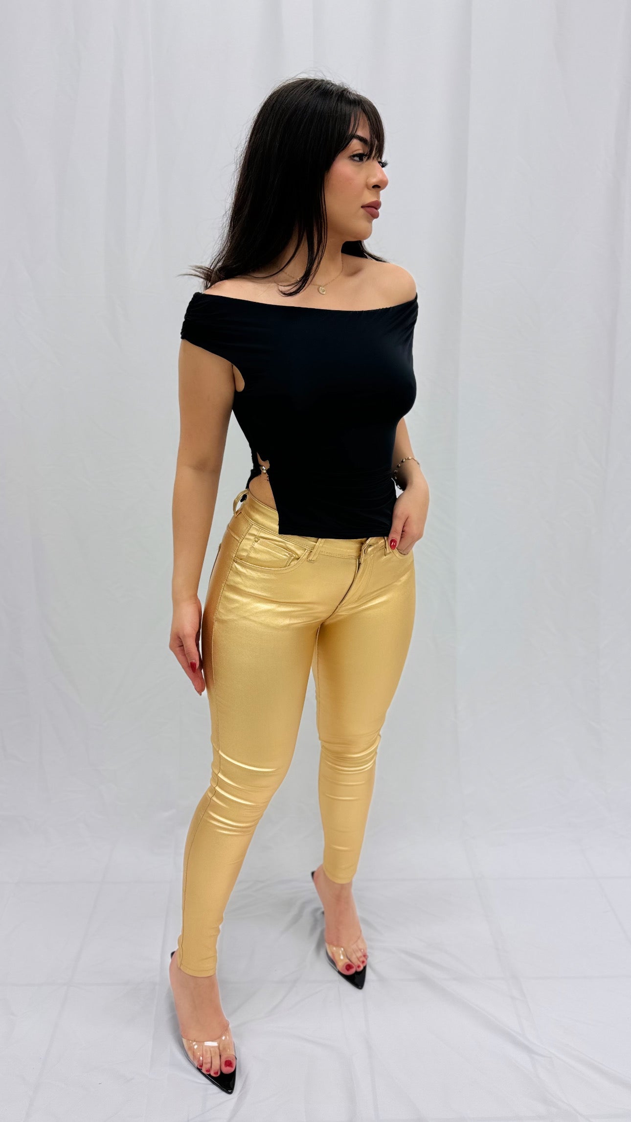 Nesa off the Shoulder Top